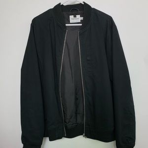 TOPMAN Black Men’s Bomber Jacket